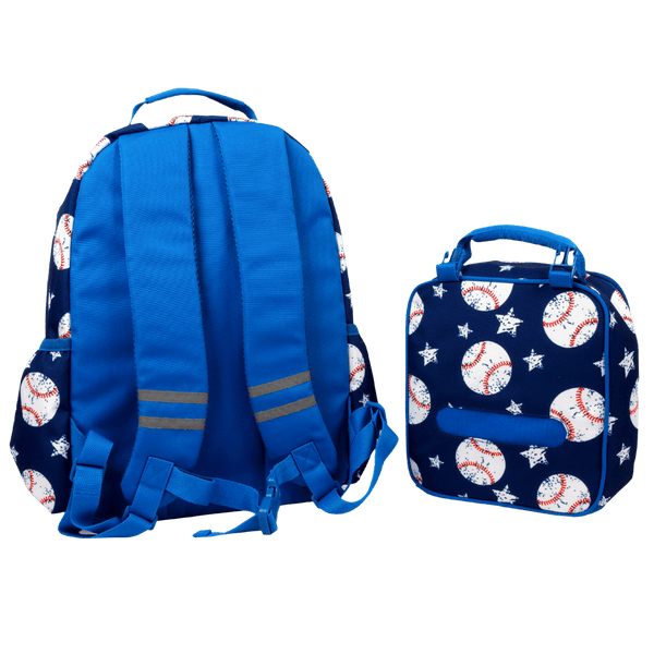 J World Duet Backpack with Detachable Lunch Bag, Kids Unisex, Size: One size, Blue
