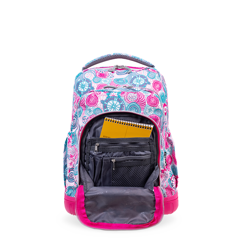 Lollipop Kids Rolling Backpack With Lunch Bag (16 Inch) - JWorldstore