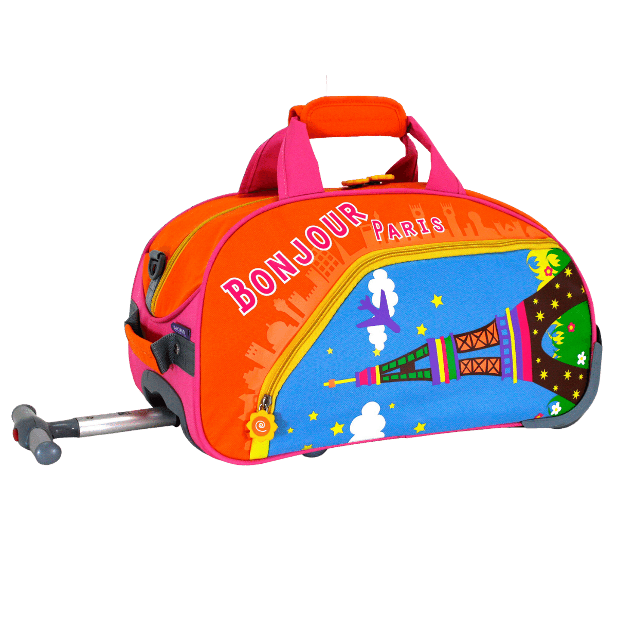 Kids Travel Duffle Bag With Wheels - JWorldstore