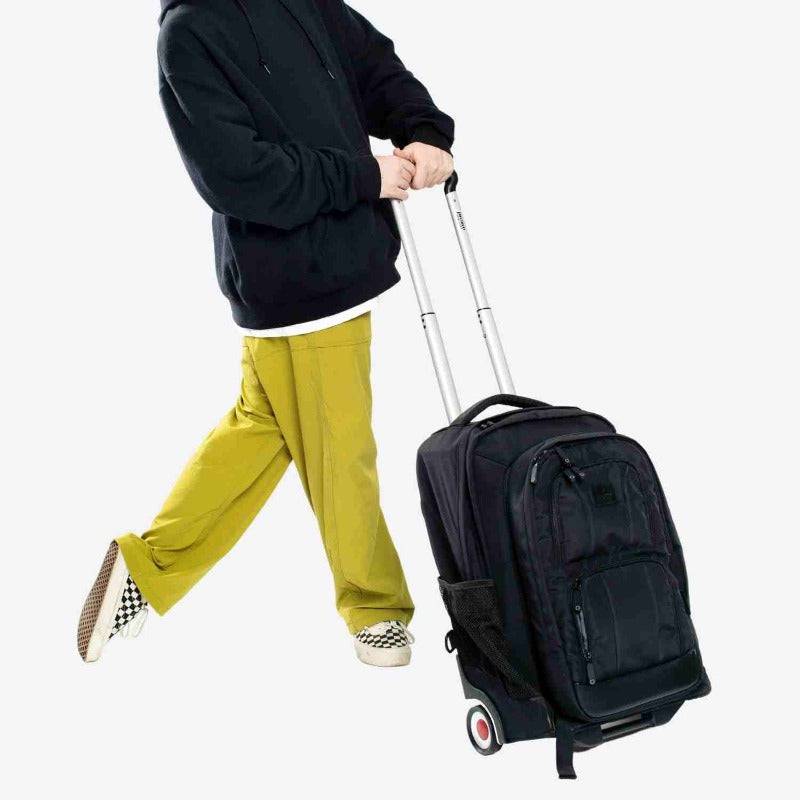 Dustin Laptop Rolling Backpack With Detachable Backpack (20 Inch) - JWorldstore-ROLLING BACKPACK-J WORLD,