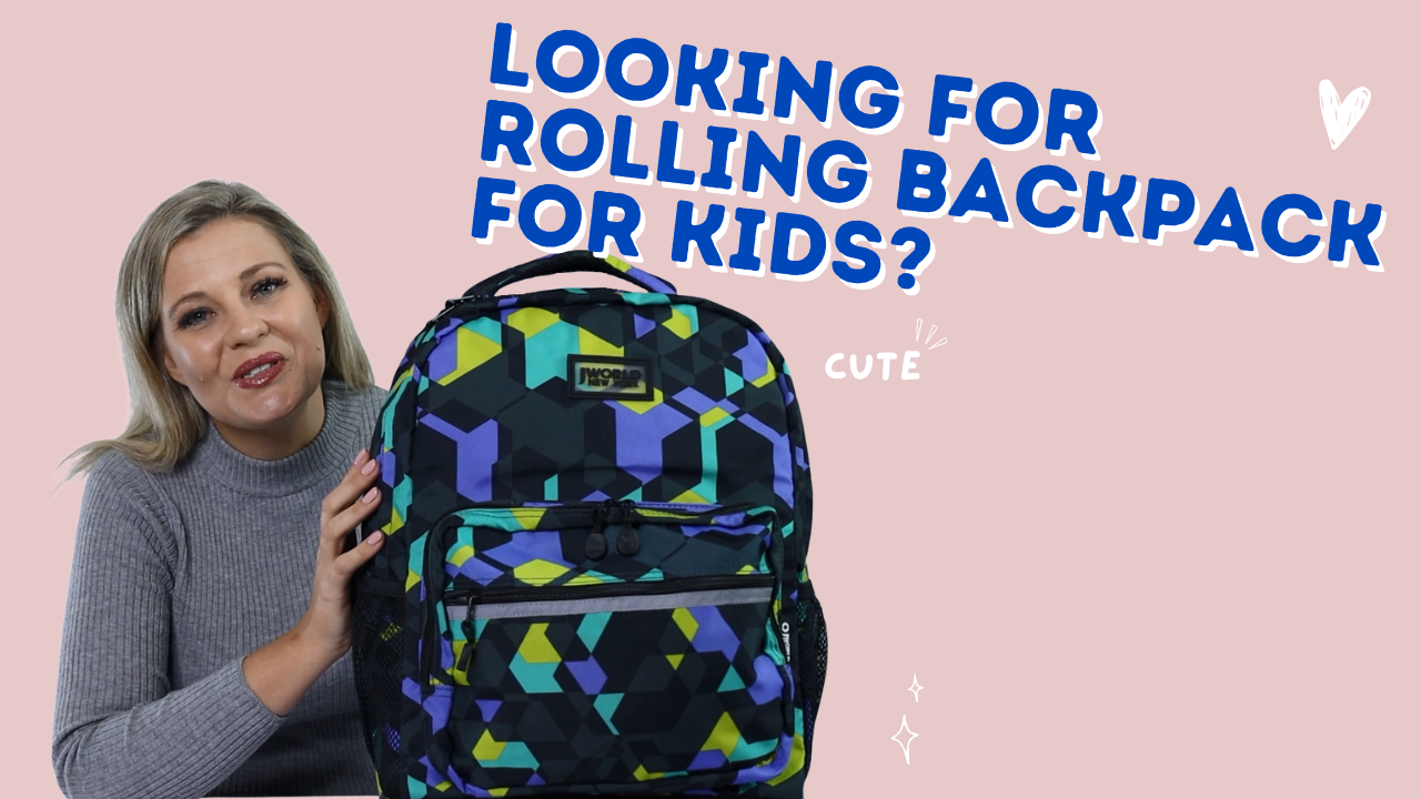 Cute sales rolling backpack