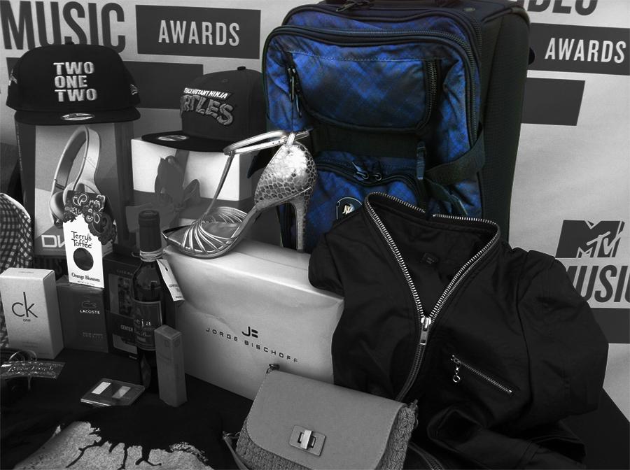 Rolling Duffel Bag "VINE" is Part of MTV Video Music Awards Celebrity Gift Bags
