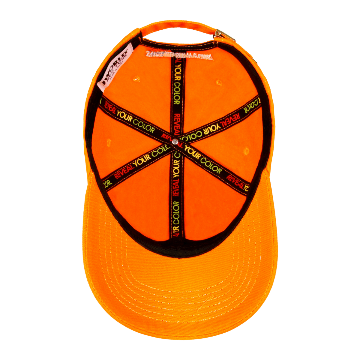Banana Embroidery Ball Cap- Orange - JWorldstore