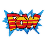 Pow! Iron/Sew On Patch - JWorldstore