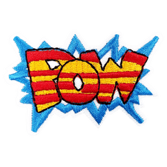 Pow! Iron/Sew On Patch - JWorldstore