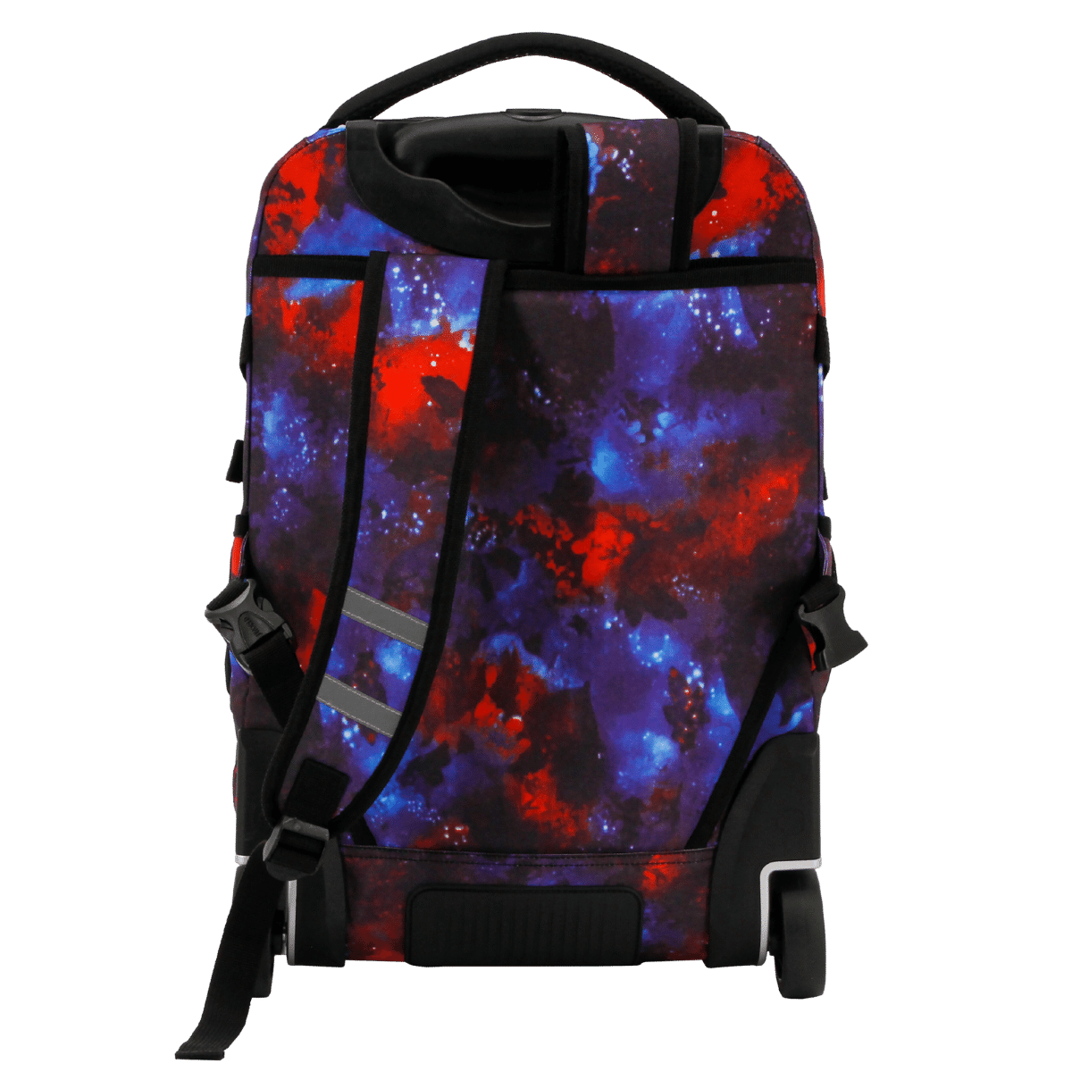 Rolling top backpack galaxy