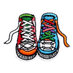 Shoes Iron/Sew On Patch - JWorldstore