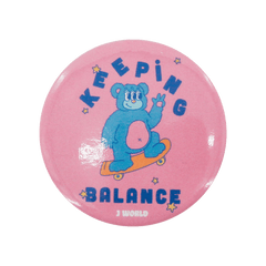 Balance badge for bag (1.75") - JWorldstore