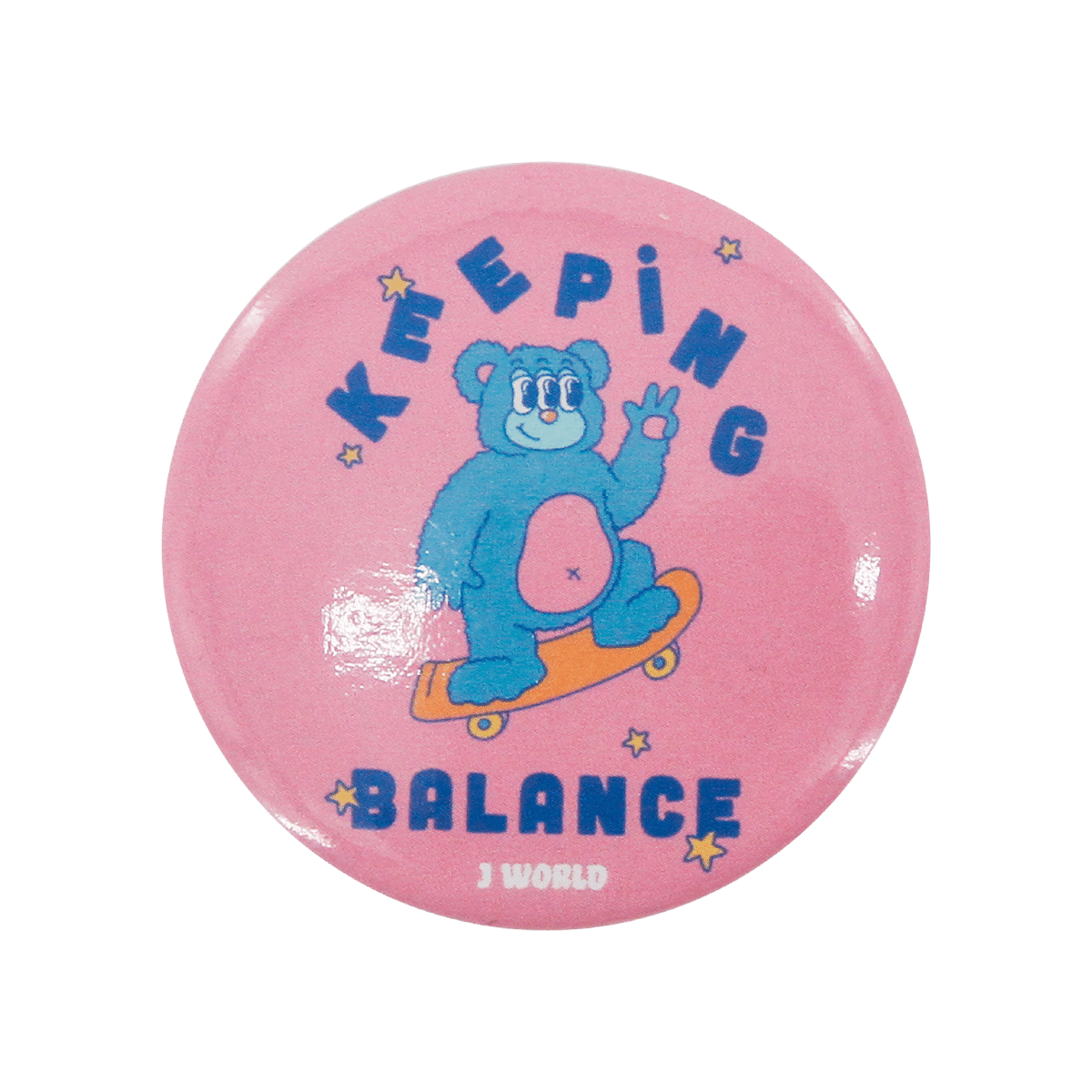 Balance badge for bag (1.75") - JWorldstore