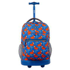 Sunrise Rolling Backpack (18 Inch) - On Sale - JWorldstore