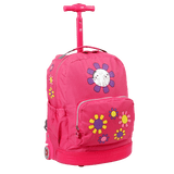 Character Kids Rolling Backpack (16.5 Inch) - JWorldstore