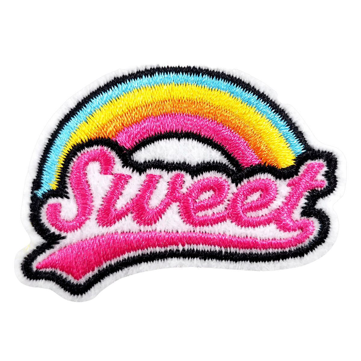 Sweet Rainbow Iron/Sew On Patch - JWorldstore