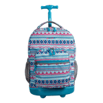 Sunrise Rolling Backpack (18 Inch) - On Sale - JWorldstore