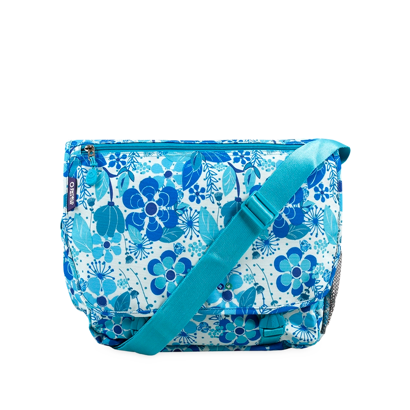 Terry Messenger bag in Blue Vine - Final Sale - JWorldstore