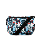 Terry Messenger bag in Graffiti - Final Sale