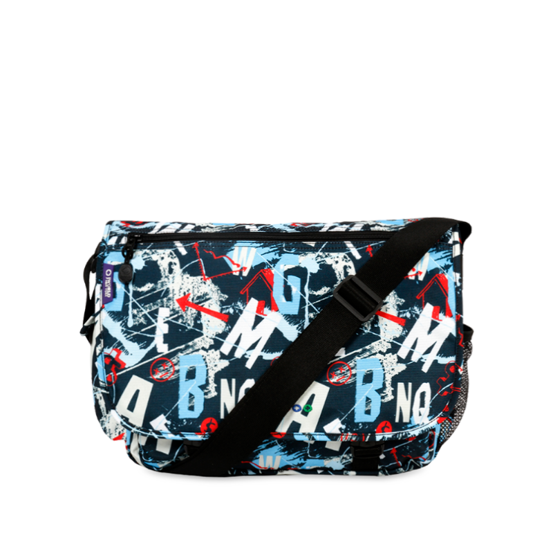 Terry Messenger bag in Graffiti - Final Sale - JWorldstore