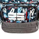 Terry Messenger bag in Graffiti - Final Sale