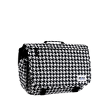 Thomas Laptop Messenger Bag in Houndstooth - Final Sale