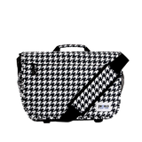 Thomas Laptop Messenger Bag in Houndstooth - Final Sale