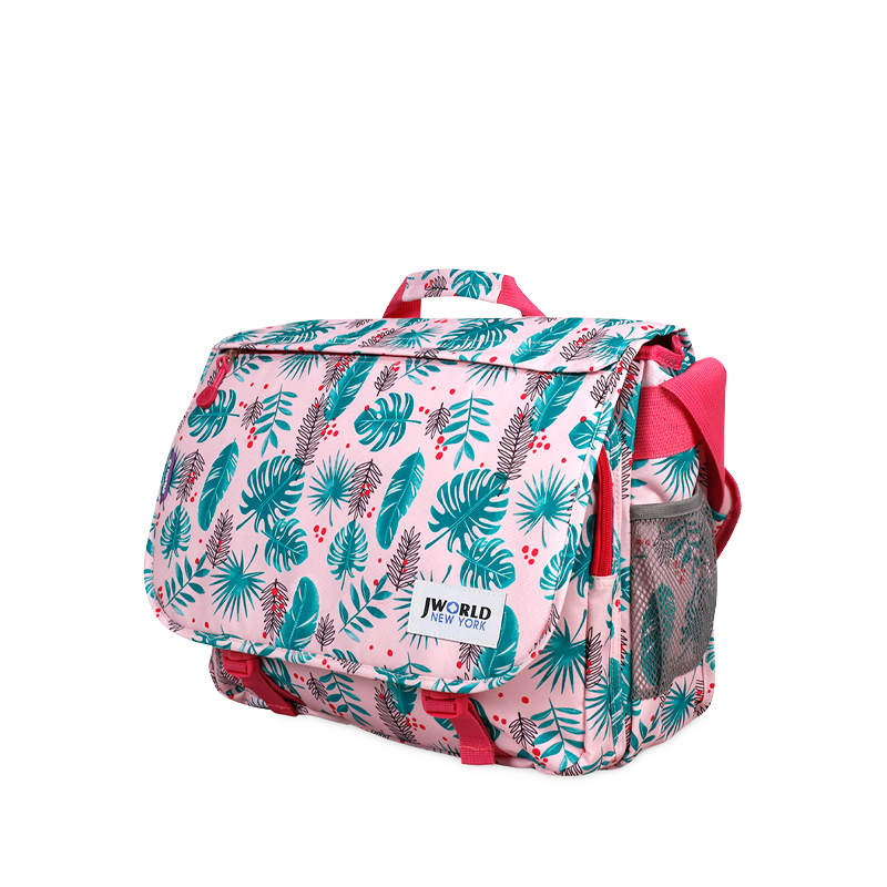 Thomas Laptop Messenger Bag in Palm Leaves - Final Sale - JWorldstore