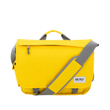 Thomas Laptop Messenger Bag in Tangerine Yellow - Final Sale