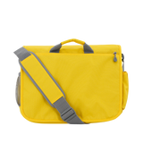 Thomas Laptop Messenger Bag in Tangerine Yellow - Final Sale