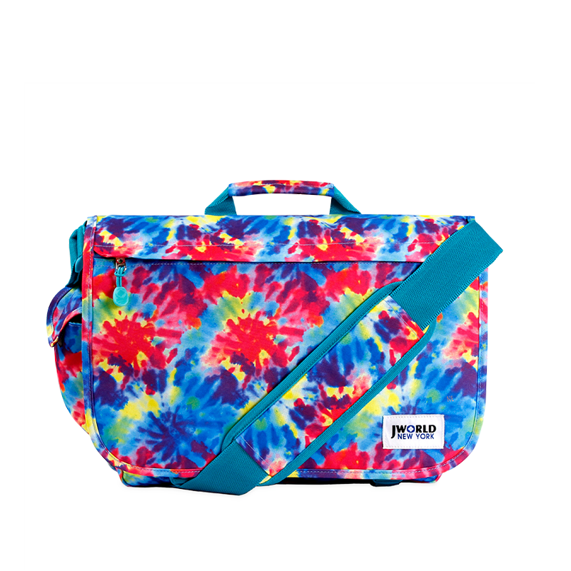 Thomas Laptop Messenger Bag in Tie Dye - Final Sale - JWorldstore