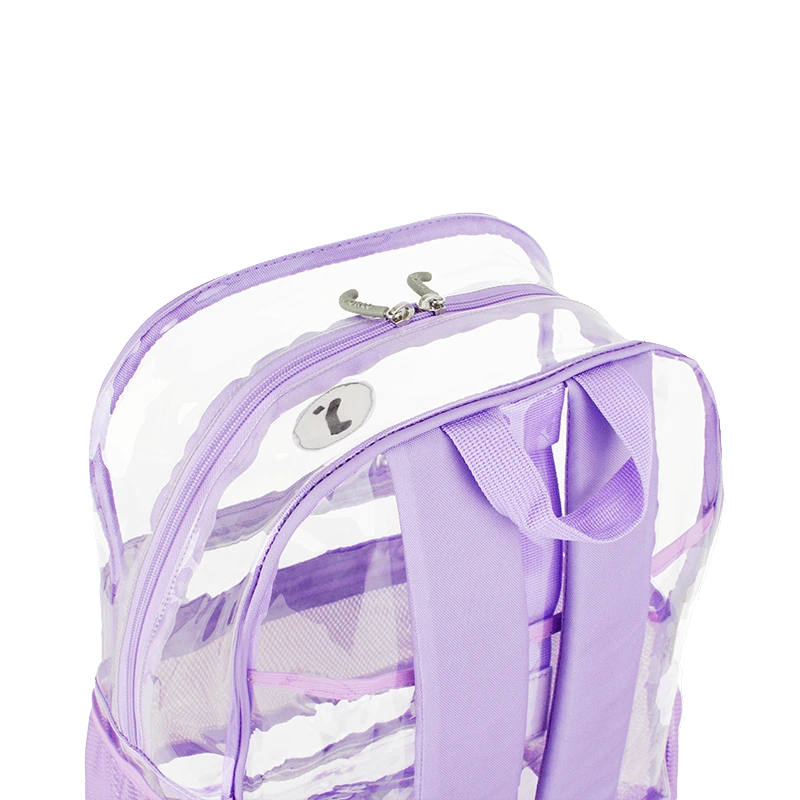 Clear Laptop Backpack in Digital Lavender – JWorldstore