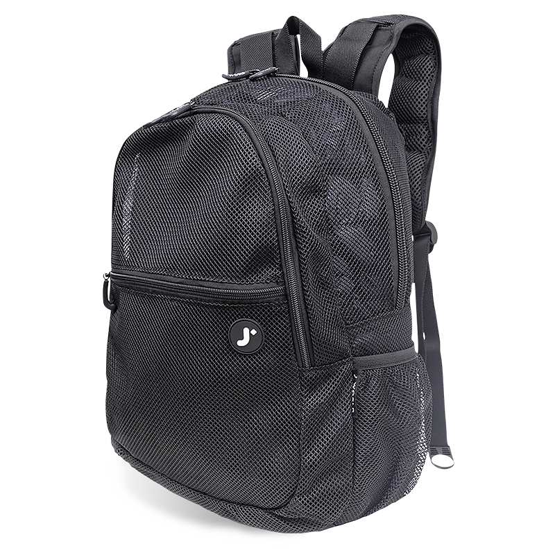Black sales mesh bookbag