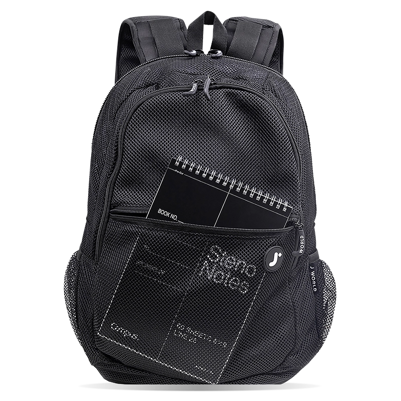 Mesh Lightweight and Practical Mesh Bookbag for On the Go JWorldstore