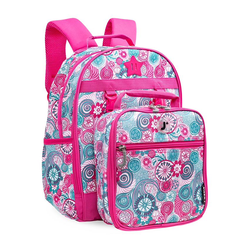 Duet Kids Backpack with Lunch Bag Fun and Functional Combo JWorldstore