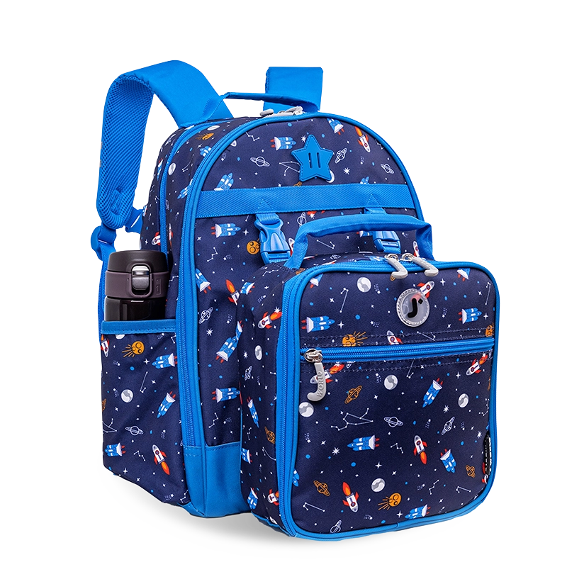 Duet Kids Backpack with Lunch Bag Fun and Functional Combo JWorldstore