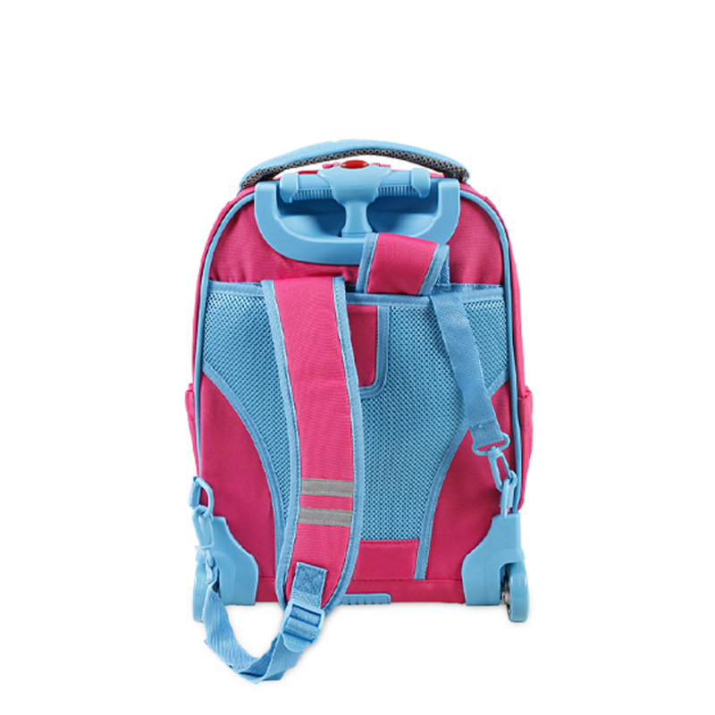 Sparkle 15 Inch Kids Rolling Backpack / Carry On - JWorldstore