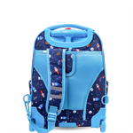 Sparkle 15 Inch Kids Rolling Backpack / Carry On - JWorldstore