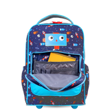 Sparkle 15 Inch Kids Rolling Backpack / Carry On - JWorldstore