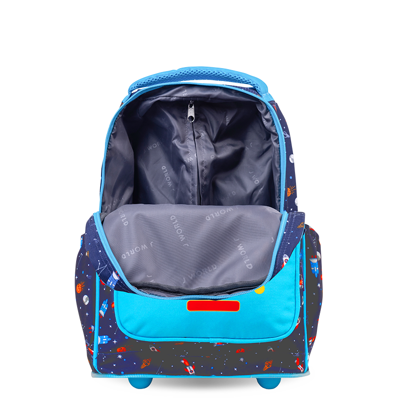 Sparkle 15 Inch Kids Rolling Backpack Carry On