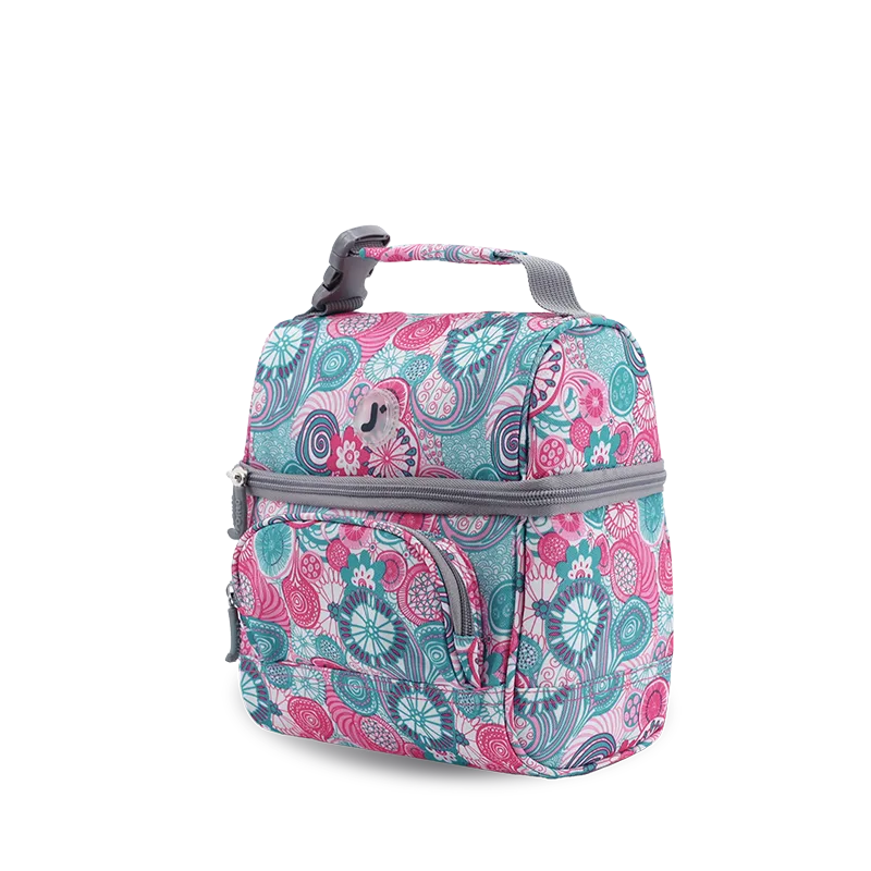 Corey Lunch Bag in Blue Raspberry - JWorldstore