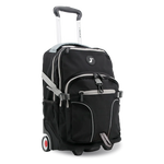 Lunar Multi-Purpose Laptop Rolling Backpack (19.5 Inch) in Black - JWorldstore