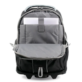 Lunar Multi-Purpose Laptop Rolling Backpack (19.5 Inch) in Black