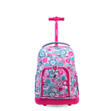 Lollipop Kids Rolling Backpack With Lunch Bag (16 Inch) - JWorldstore