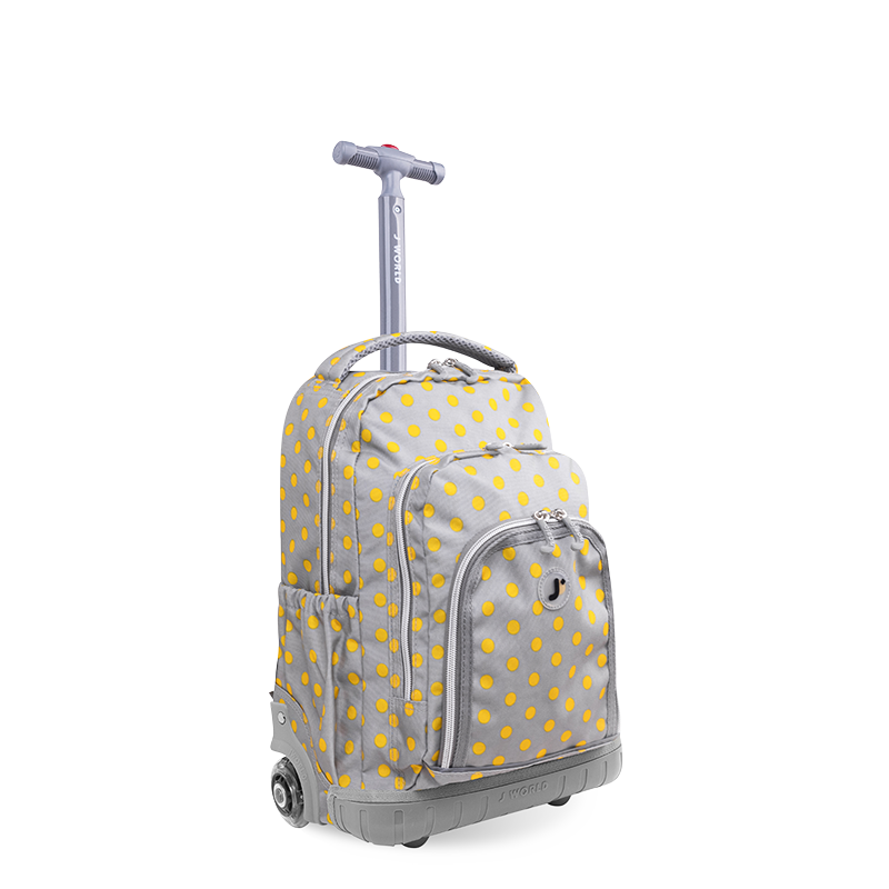 Lollipop Kids Rolling Backpack With Lunch Bag (16 Inch) - JWorldstore