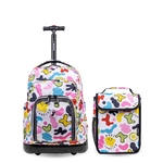 Lollipop Kids Rolling Backpack With Lunch Bag (16 Inch) - JWorldstore