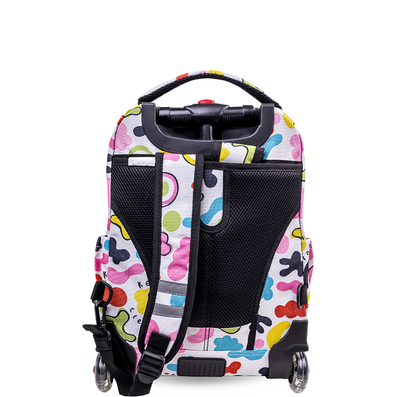 Lollipop Kids Rolling Backpack With Lunch Bag (16 Inch) - JWorldstore