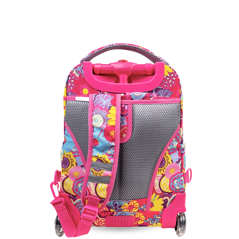 Lollipop Kids Rolling Backpack With Lunch Bag (16 Inch) - JWorldstore