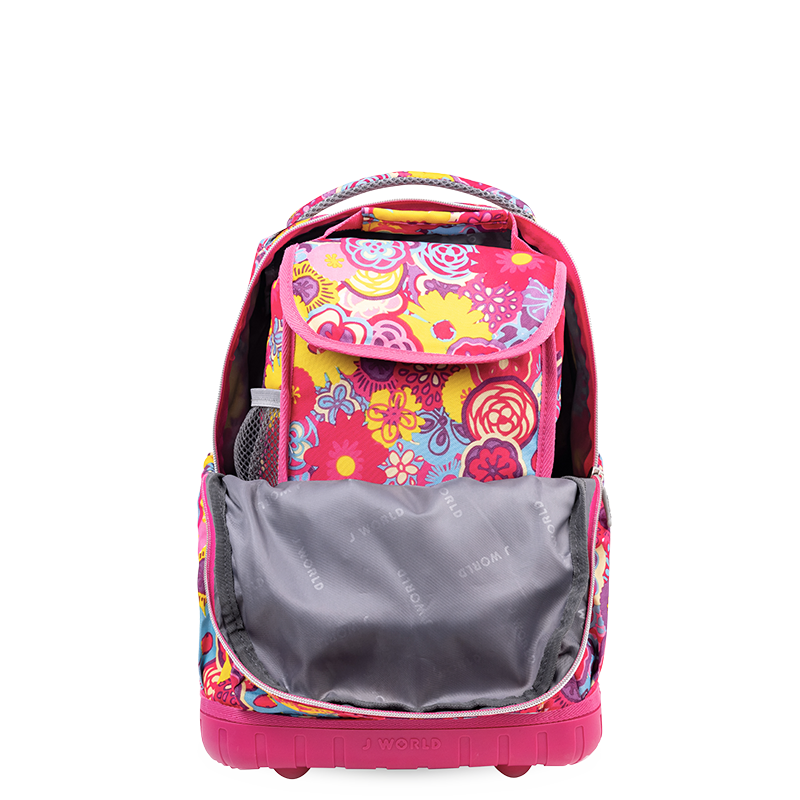 Lollipop Kids Rolling Backpack With Lunch Bag (16 Inch) - JWorldstore