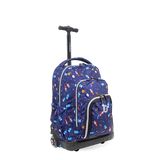Lollipop Kids Rolling Backpack With Lunch Bag (16 Inch) - JWorldstore