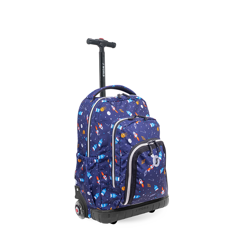 Lollipop Kids Rolling Backpack With Lunch Bag (16 Inch) - JWorldstore
