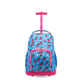 Lollipop Kids Rolling Backpack With Lunch Bag (16 Inch) - JWorldstore