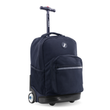 Sunrise Rolling Backpack (18 Inch) in Black - JWorldstore