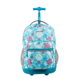 Sunrise Rolling Backpack (18 Inch) in Dandelion - Final Sale